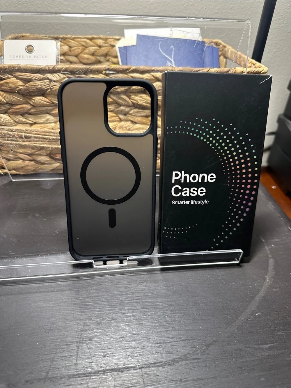 Black MagSafe-Compatible Silicone Phone Case for iPhone 13 Pro Max NWT